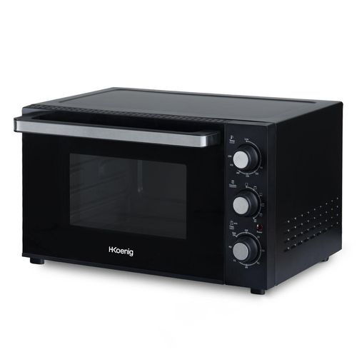 elektrischer Mini-Backofen 30L FO30 Kompakt, Freistehend, Multifunktionell, Leistungsstark 1500W, Pr