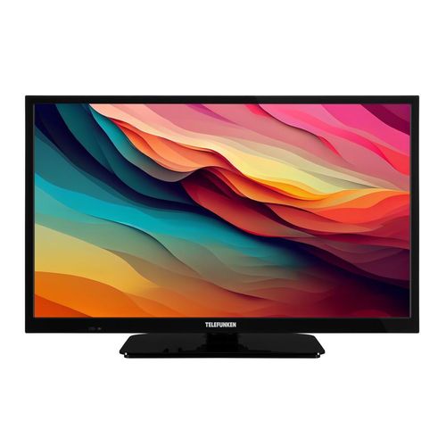 TELEFUNKEN XH24O550M Fernseher 24 Zoll HD-ready LED TV mit Triple-Tuner, schwarz