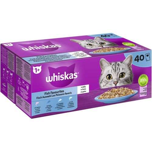 Portionsbeutel Multipack 1+ Fisch Auswahl in Gelee 40 x 85g