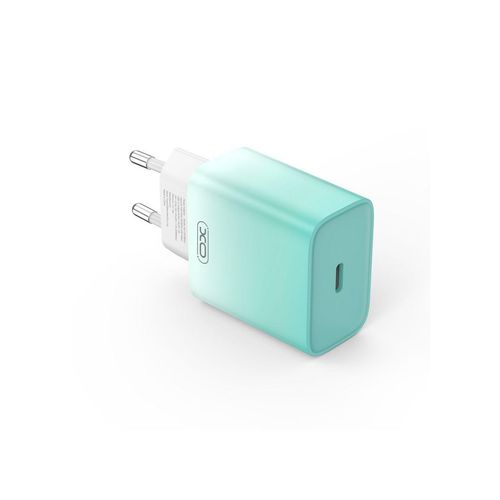 Ladegerät Wandladegerät CE18 PD 30W 1x USB-C blau-weiß