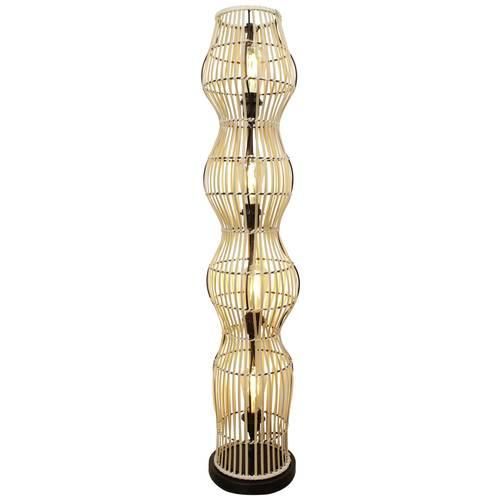 ECO-Light BAMBOO 9510 PT4-H BA Stehlampe E27 Bambus, Natur