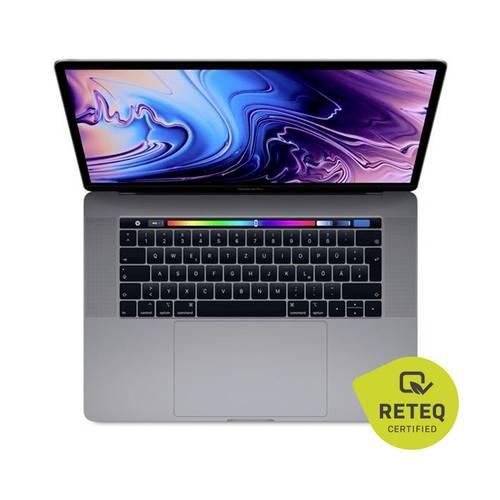 MacBook Pro 15 2018 MacBook Refurbished (sehr gut) 39.1 cm (15.4 Zoll) Intel® Core™ i7 i7-8850H 16 GB 512 GB SSD AMD Radeon Pro 560X MacOS Spacegrau