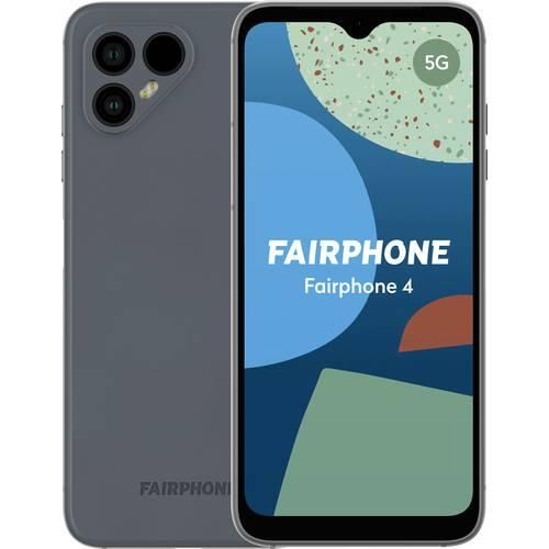 Fairphone Fairphone 4 5G Smartphone 128 GB 16 cm (6.3 Zoll) Grau Android™ 11 Dual-SIM