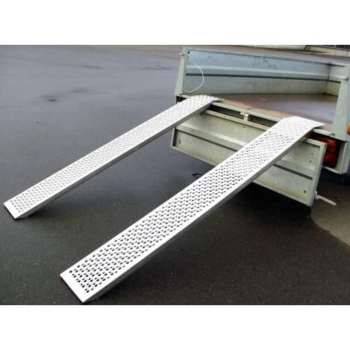 HP Autozubehör 11274 gerade Auffahrrampe 400 kg Aluminium 1500 mm x 215 mm x 35 mm