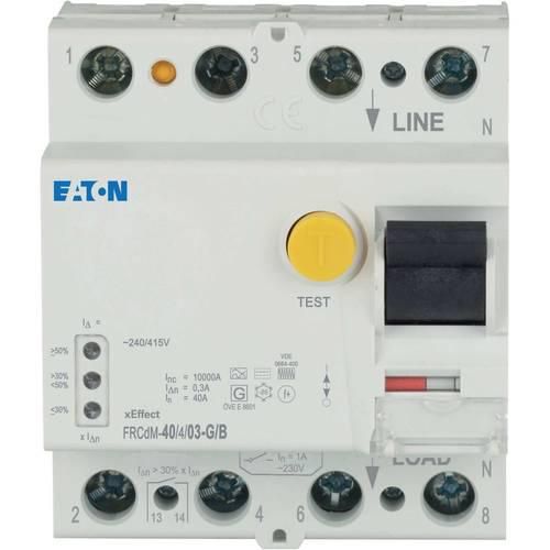 Eaton 167897 FRCDM-40/4/03-G/B FI-Schutzschalter allstromsensitiv 4polig 40 A 0.3 A 240 V, 415 V