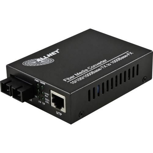 Allnet ALL-MC103G-SC-MM LAN, SC Simplex Netzwerk-Medienkonverter 1 GBit/s