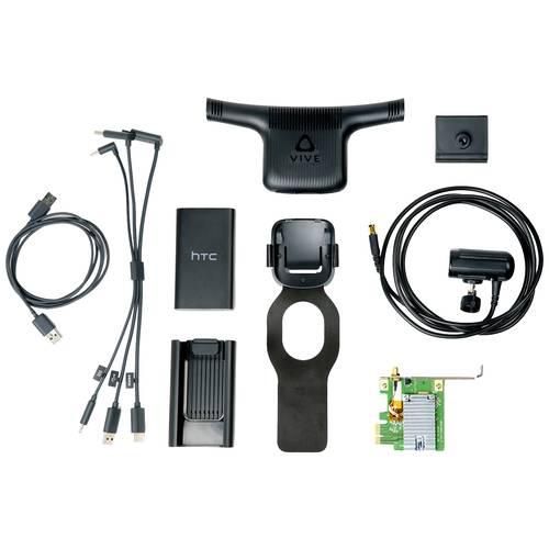 HTC Wireless Adapter Full Pack Wireless Adapter Passend für (VR Zubehör): HTC Vive Cosmos, HTC Vive Pro, HTC Vive Pro Eye Schwarz