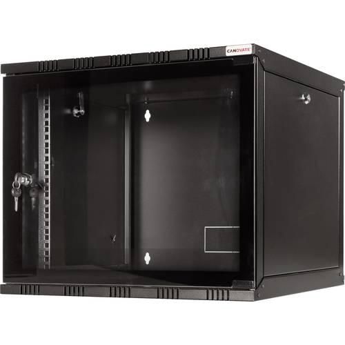 LogiLink 19 WALLMOUNT SOHO BOX 12U 540*550, BLACK, FLATPACK 19 Zoll Wandgehäuse (B x H x T) 540 x 589 x 550 mm 12 HE Schwarz (RAL 9005)