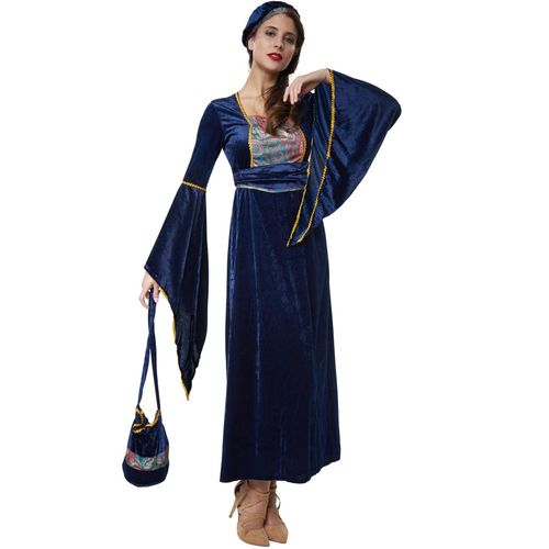 tectake® Frauenkostüm Liebreizendes Burgfräulein