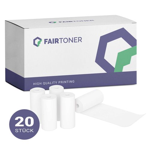 FairToner Kassenrollen 20x 57mm x 9m x 12mm SEPA 30mm