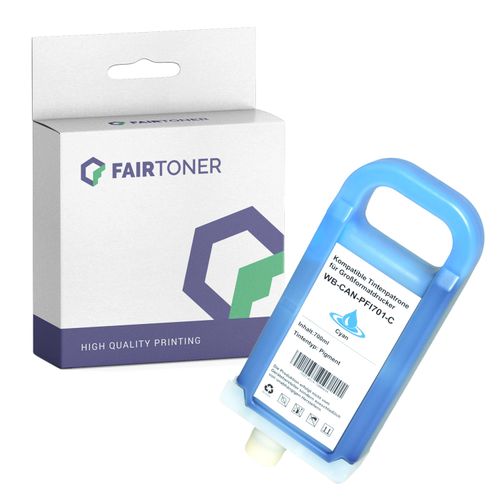 Kompatibel für Canon imagePROGRAF IPF 9100 (0901B001 / PFI-701C) Druckerpatrone Cyan