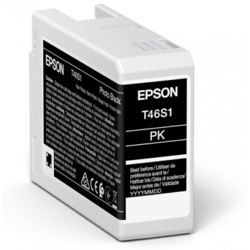 Original Epson T46S1 (C13T46S100) Druckerpatrone Foto Schwarz