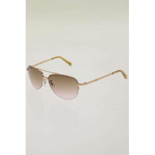 Fossil Damen Sonnenbrille, gold, Gr.