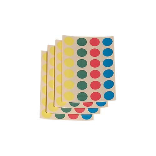 Klebepunkte, 4 Farben, 1000 Stück
