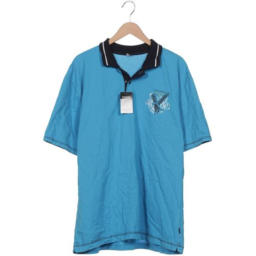 Trigema Herren Poloshirt, blau, Gr. 58