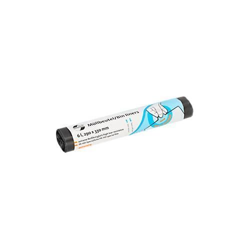 Deiss UNIVERSAL PLUS® Müllbeutel, aus HDPE, B 290 x H 330 mm, 6 Liter, grau, 50 Stück