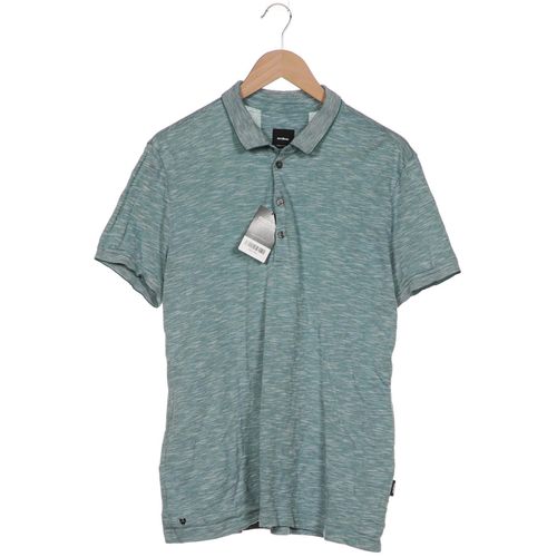 Strellson Herren Poloshirt, türkis, Gr. 54