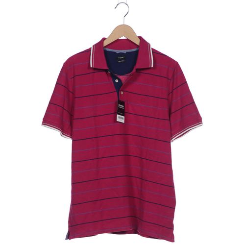 Bugatti Herren Poloshirt, pink, Gr. 52