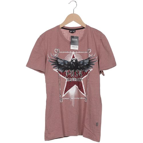 Just Cavalli Herren T-Shirt, pink, Gr. 48