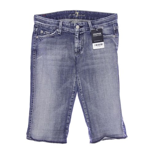 7 for all mankind Damen Shorts, blau, Gr. 29