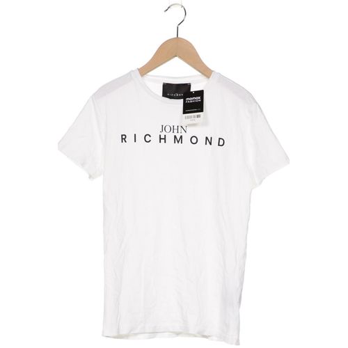 John Richmond Damen T-Shirt, weiß, Gr. 34