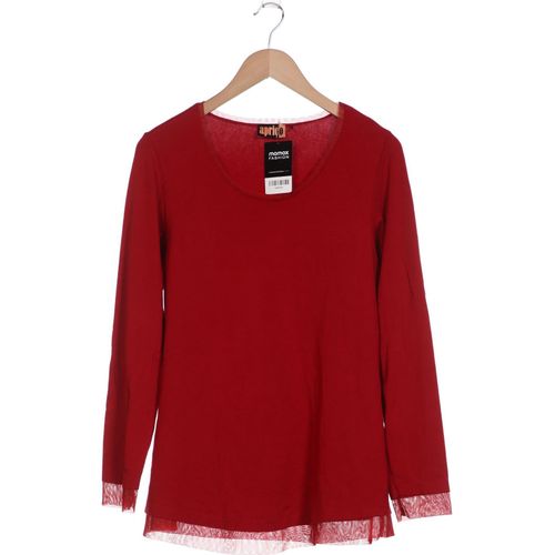 aprico Damen Langarmshirt, bordeaux, Gr. 42