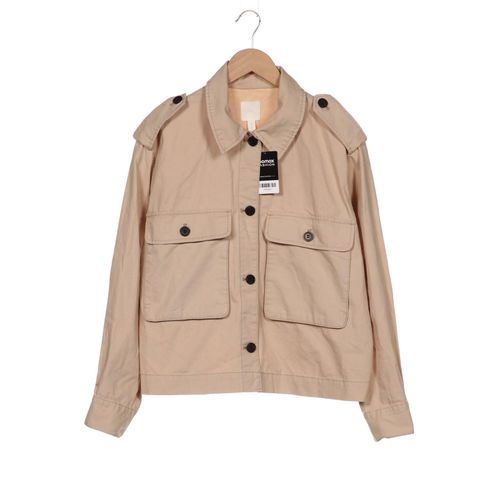 H&M Damen Jacke, beige, Gr. 38