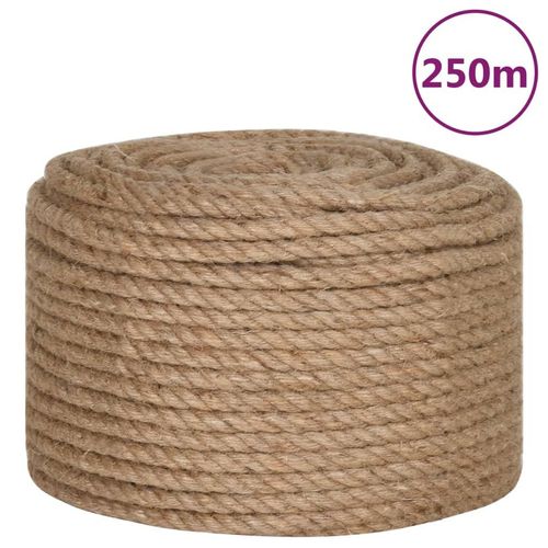 vidaXL Seil 100 % Jute 10 mm 250 m