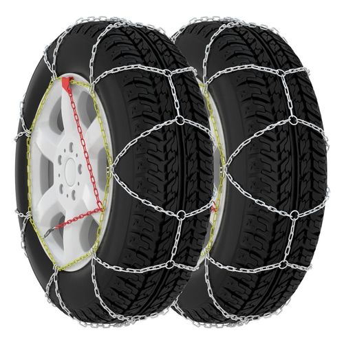 vidaXL Schneeketten für Autoreifen 2 Stk. 16 mm SUV 4x4 Größe 460