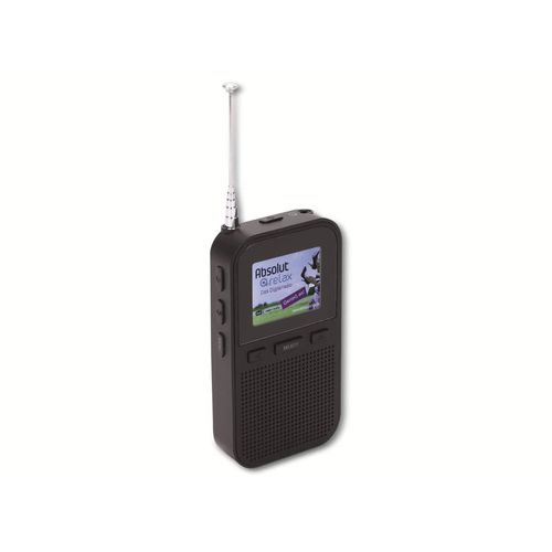 DENVER DAB+/FM-Radio DAH-126, schwarz