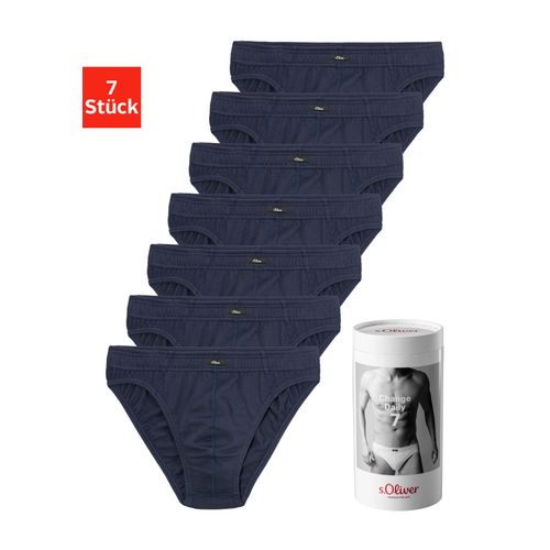 s.Oliver Slip »Herren Unterhose«, (Dose, 7 St.), Wochenration in einer Dose