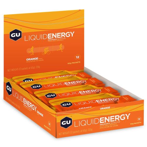 Gu Unisex Liquid Energy Orange Karton (12 x 60g)