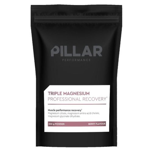 Pillar Unisex Triple Magnesium Recovery Powder Berry (200g)