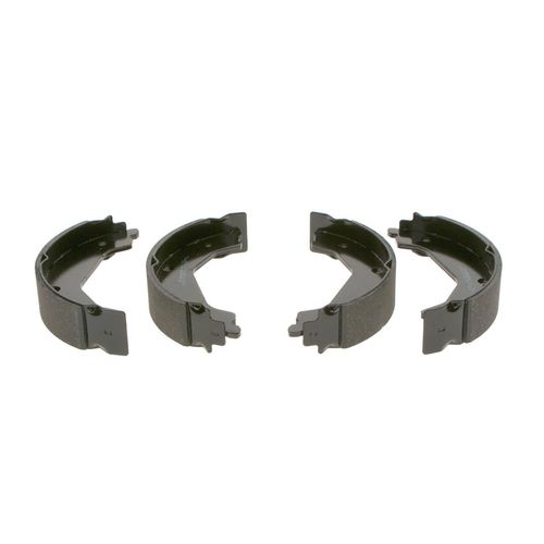 BOSCH Handbremsbeläge KIA 0 986 487 708 583503ED00 Handbremsbacken,Bremsbackensatz, Feststellbremse