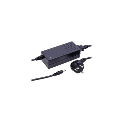 Tischnetzteil schwarz 60W 12V 5A Hohlstecker 5.5/2.1mm EU-Plug Festspannung