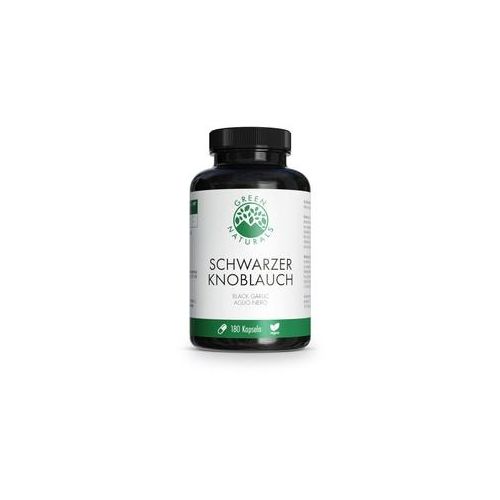 GREEN NATURALS Schwarzer Knoblauch 750 mg