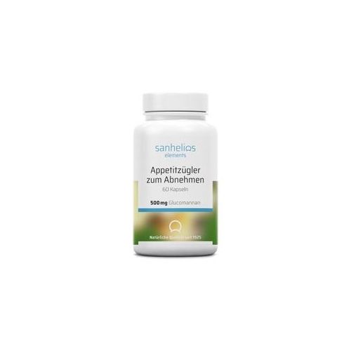 sanhelios erlements Appetitzügler zum Abnehmen 500mg Glucomannan