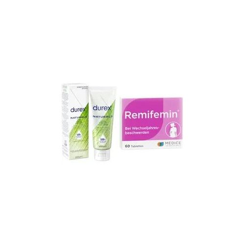 Remifemin + Durex Naturals Gleitgel Set