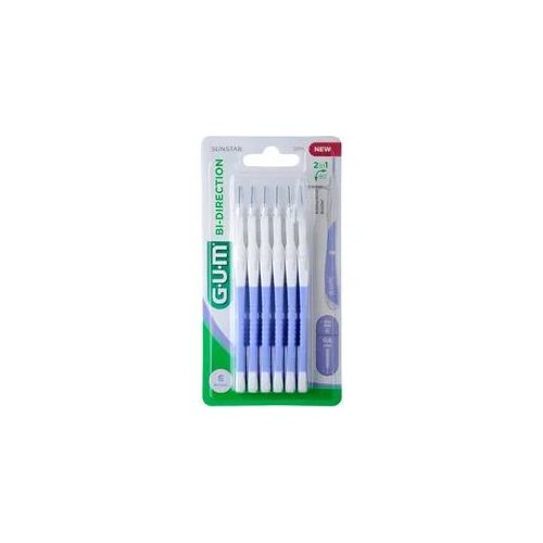 GUM BI-DIRECTION Interdentalbürsten 0,6 mm hellblau