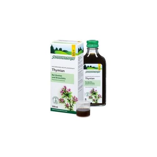 Schoenenberger Naturreiner Heilpflanzensaft Thymian