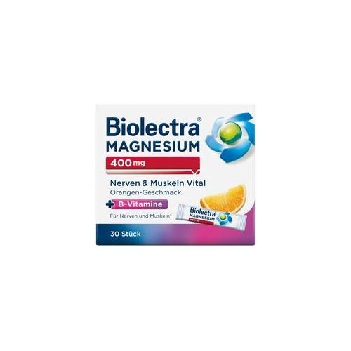 Biolectra MAGNESIUM 400mg Nerven & Muskeln Vital Orange