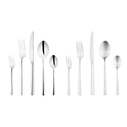 ERNESTO® Besteck-Set, 60-teilig, für ca. 12 Personen