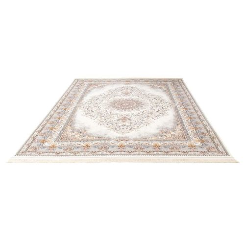 Orientteppich MORGENLAND "Beauty Array - Orientalischer Webteppich" Teppiche Gr. B: 250cm, L: 350cm, beige (creme) OrientOptik