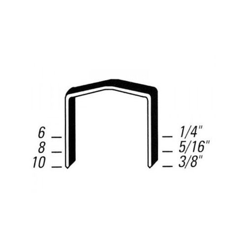 Agrafes stcr Bostitch Boîte de 5000 - STCR5019