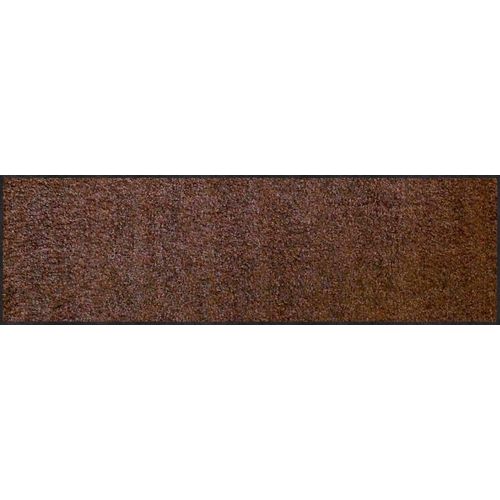 Fußmatte SALONLOEWE Teppiche Gr. B: 30cm, 7mm, L: 100cm, braun (nougat)