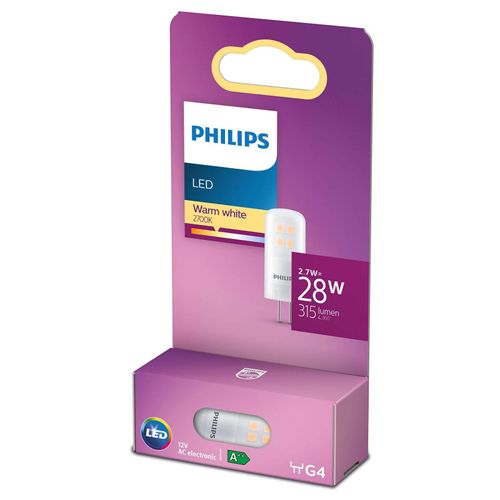 Philips LED-Stiftsockel G4 2,7W 2.700K matt