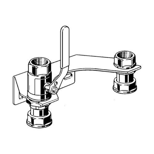 Viega Montageeinheit TAE G21141T in Rp1 Messing 528553