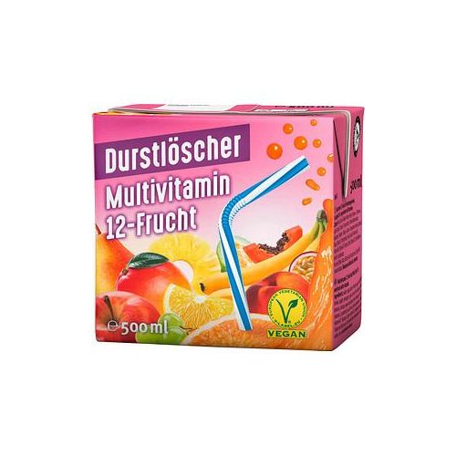 DURSTLÖSCHER Fruchtsaftgetränk Multivitamin 0,5 l