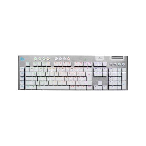 Logitech G G915 X LIGHTSPEED - Tactile - 100% - Gaming Tastaturen - Deutsch - Weiss