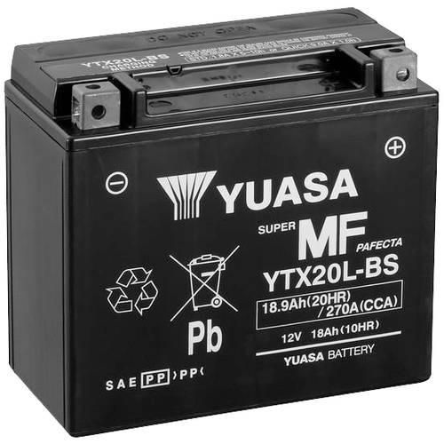 Yuasa YTX20L Motorradbatterie 12 V 18 Ah